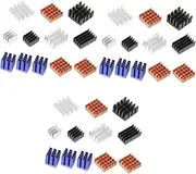 Gatuida Sets Aluminum Heatsink Cooler Thermal Conductive Adhesive Kit for b Double-sided Tape Included Pcs