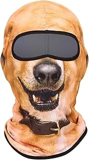 [Little Ant] 3D Print UV Protection Balaclava, Full Face Mask, Outdoor Cycling Headwear