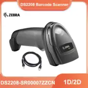 Zebra DS2208-SR00007ZZCN Handheld 2D Imager Barcode Scanner USB Kit with Cable