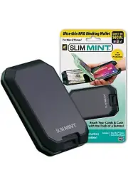 Slim Mint Ultra-Thin RFID-Blocking Wallet AS-SEEN-ON-TV ID Theft Protection
