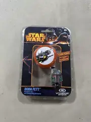 New In Package Star Wars Boba Fett Fireball Yo-Yo with String Bling Accessory C9