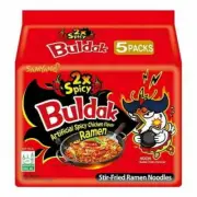 Samyang Ramen 2x Spicy Chicken Flavor 5 pk 24.7 oz (Pack of 8)