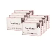 8x 6pc Emotions Premium 100% Bamboo Toilet Paper/Rolls 4ply 360 Sheets White