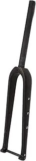 Carbon Fiber Matte Front Fork 100mm Opening Straight Tube Suspension for Riding