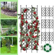 Plant Trellis Frame Sturdy Garden Trellis for Climbing Plants Outdoor HuQlc