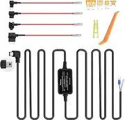 Dash Cam Fuse Tap Kit Dashboard Camera Car Charger Cable Kit 12V- 24V to 5V Compatible with VIOFO A129, A129 Plus, A129 PRO, A129 IR, A119V3 Dash Cam Hardwire Kit Mini USB