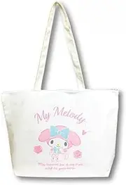 [San-X] Hatayama Shoji Canvas Tote Bag, Girls 64201390 My Melody, My Melody, 約H35×W43×10.5cm