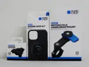 QUAD LOCK KIT APPLE iPHONE 15 Case, Dampener, Handlebar Mount *EXPRESS*