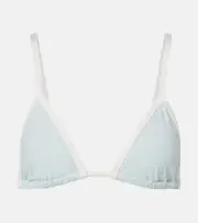 [Marysia] Marysia Porto string bikini top AU 8 blue