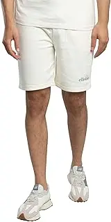 [Ellesse] Men's Molla Sweat Shorts, Off White