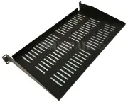 1 Space Cantilever Keyboard Server Data Rack Mount Shelf 19" 1U 10" Deep Vented