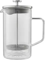 Avanti 14868 Capri Double Wall Coffee Plunger, 4 Cup/600 Ml Capacity