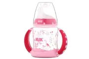NUK BPA Free Learner Cup 6+ Months Leak & Spill Proof Bottle - Pink, 1 Cup (150ml)