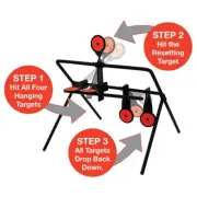 Birchwood Casey World of Targets Gallery .22 Rimfire Resetting Target