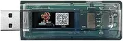 WAZIJ NM-Usb-Chain NMMiner ESP32 120kH/S BTC Lottery Board with TFT-LCD USBA-TypeC Meter Linked with Other Lottery Device
