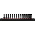 Milwaukee Shockwave 3/8in.-Drive 6-Point Socket Set, 14-Pc., Model# 49-66-7008