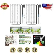 360 LEDs Full Spectrum Grow Light Strip - 16 in with Auto Timer for Indoor Pl...