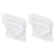 2 Pcs Shelf Bracket Computer Monitor Floating Shelves for Game Consoles