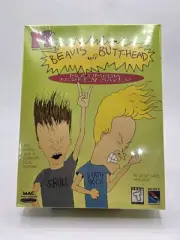 MTV's Beavis & Butthead Multimedia Screen Saver MAC CD-ROM Computer Rare New