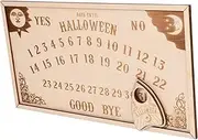 GRADENEVE Countdown to Halloween Cutting Board Advent Calendar for Halloween Wooden Ornament Calendar Halloween Cutting Board Advent Calendar Makeup Christmas Calendar