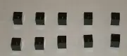 LEGO NEW 1x1 Black Brick (10x) 300526 Brick 3005