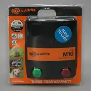 Gallagher M10 Control Area Electric Power Fence Energizer 2 Mile 10 Acre G331424