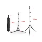150Cm High Tripod Canvas Head Stand Training Mannequin Stand Wig Holder Adjustab