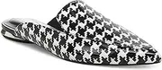 [ALFANI] Womens Serrise Slip-on Houndstooth Mules B/W 6 Medium (B,M)