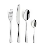 24pc Amefa Austin Mirror Stainless Steel Knife/Fork/Spoon/Teaspoon Cutlery Set