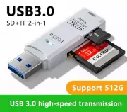 2 in 1 USB 3.0 Card Reader Micro sd card Reader usb adapter High Speed Cardreade