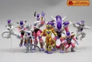 Anime Dragon Ball Z Frieza All Final Forms Gold 8Pcs set Figure Statue Toy Gift