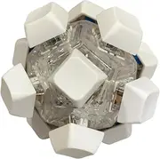 Generic Mini Fidget Clicker for Keyboard, Sensory Device for Office and Classroom Use , White