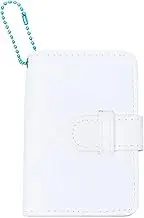 32 Pockets White Polaroid Photo Album Instax Album Book 2 x 3 Inch Rectangle PU Imitation Leather Wallet Compatible Photos Book Set for Mini 12 11 40 7+ EVO 90 Pictures Photocards Holder