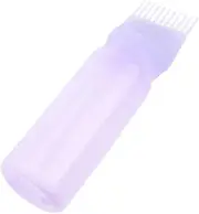 Hair Treatment Applicator Bottle Hair Dye Applicator Root Comb Squeeze Bottle Sturdy Plastic Measurement Scale
