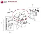 LG FRIDGE Tray Assembly,Drawer AJP75574601 for GF-L570MBL GF-L570PL GF-V570MBL