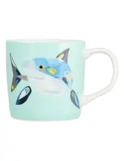 [Maxwell & Williams] Pete Cromer Ozzie Ocean Mug 370ml Shark Gift Boxed in Mint