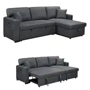 Foret 3 Seater Sofa Bed Modular Corner Pullout Lounge couch