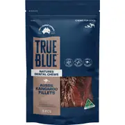 True Blue Aussie Kangaroo Fillets Dog Treats 5 pack
