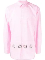 [COMME des GARCONS SHIRT] 孔眼細節襯衫