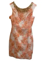 NWT Aidan Mattox Women's Embellished Fairy Cottagecore Formal Dress Size 4