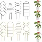 4pcs Metal Plant Climbing Frame Durable Flower Pot Holder Indoor