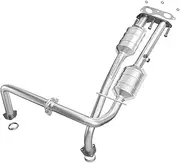 CIRconvert Catalytic Converter Compatible with Chevrolet Tahoe 1996 1997 1998 1999 2000,K1500/C1500/C2500 1996-1999,Cadillac Escalade 1999-2000 5.7L Catalytic Convertor (EPA Compliant)