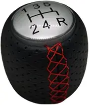 Gear Shift Knob 5 6 Speed Car Shift Knob Gear Knob for A&LFA R&OMEO 159 B&RERA S&Pider 2005 2006 2007 2008 2009 2010 2011(5 Speed B)