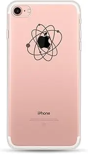 for iPhone 7 / iPhone 8 Case Cover, CrazyLemon Transparent Soft TPU Gel Perfect Fit Slim Clear Creative 3D Painting Printed Flexible Silicone Skin Shock Scratch Resist Protective Cover Case for iPhone 7 / iPhone 8 4.7 inch - Galaxy
