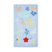 Sea Animals Creatures Bath Mat with Heat Indicator comfortable safety
