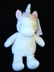 Carter's Infant White and Pink Unicorn Musical Plush Toy Moves NWT