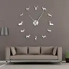 Wall Clock High-precision Fine Workmanship Frameless Mute Clock Wall Decoration