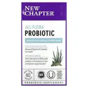 2 X New Chapter, All-Flora Probiotic , 10 Billion CFU, 60 Vegan Capsules