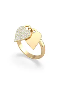在飛比找ZALORA購物網優惠-Ring Valentine 18K Gold and Di