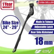 BV Bicycle Mountain Bike Kickstand Rear Side Adjustable Kick Stand Alloy 24"-29"